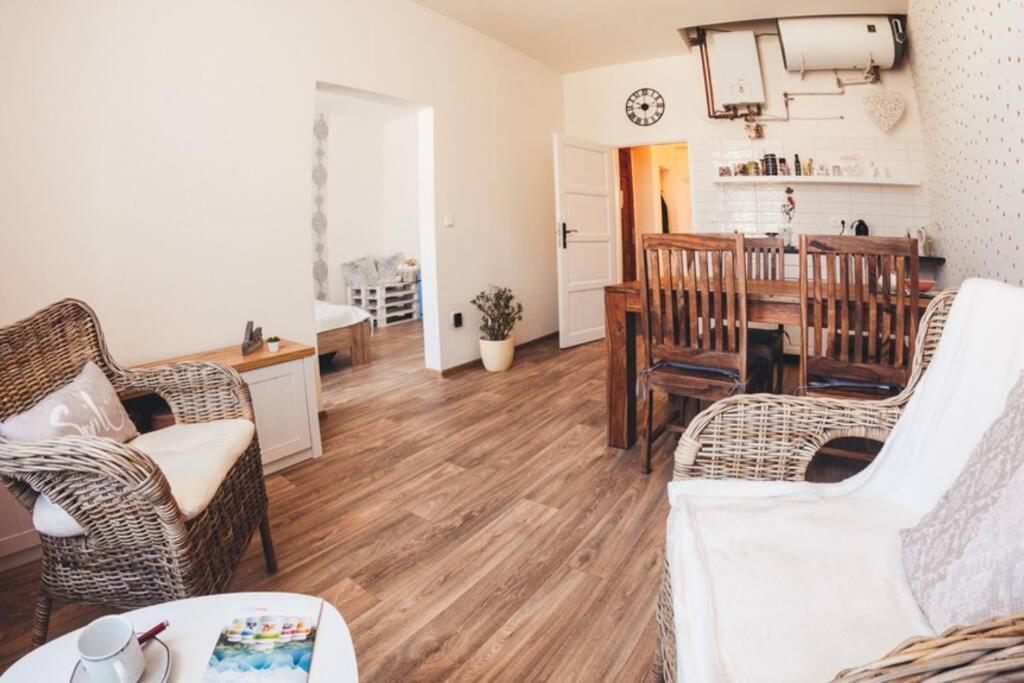 Stylovy Apartman V Centru Nachoda Eksteriør billede